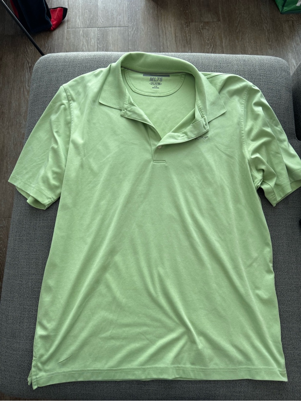 Greg Norman Collection Light Green Polo Shirt